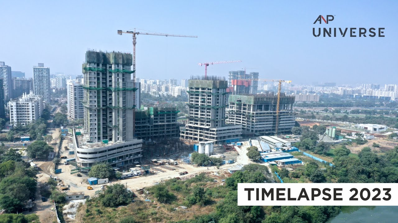 ANP Universe, Balewadi - Construction Timelapse Video 2023