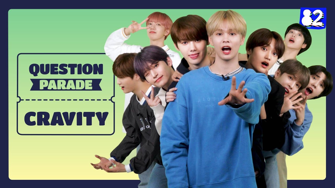 9 парней, 9 стилей💚 Таланты, милота, полиглоты - в одном интервью CRAVITYㅣQuestion Parade