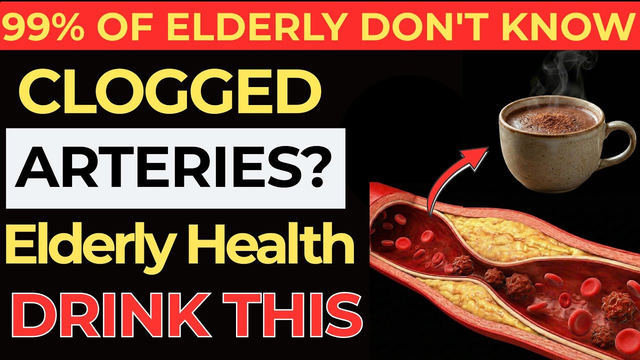 Elderly Health Warning: Doctors Say This 1 Cup CLEARS Arteries Naturally | elderly health