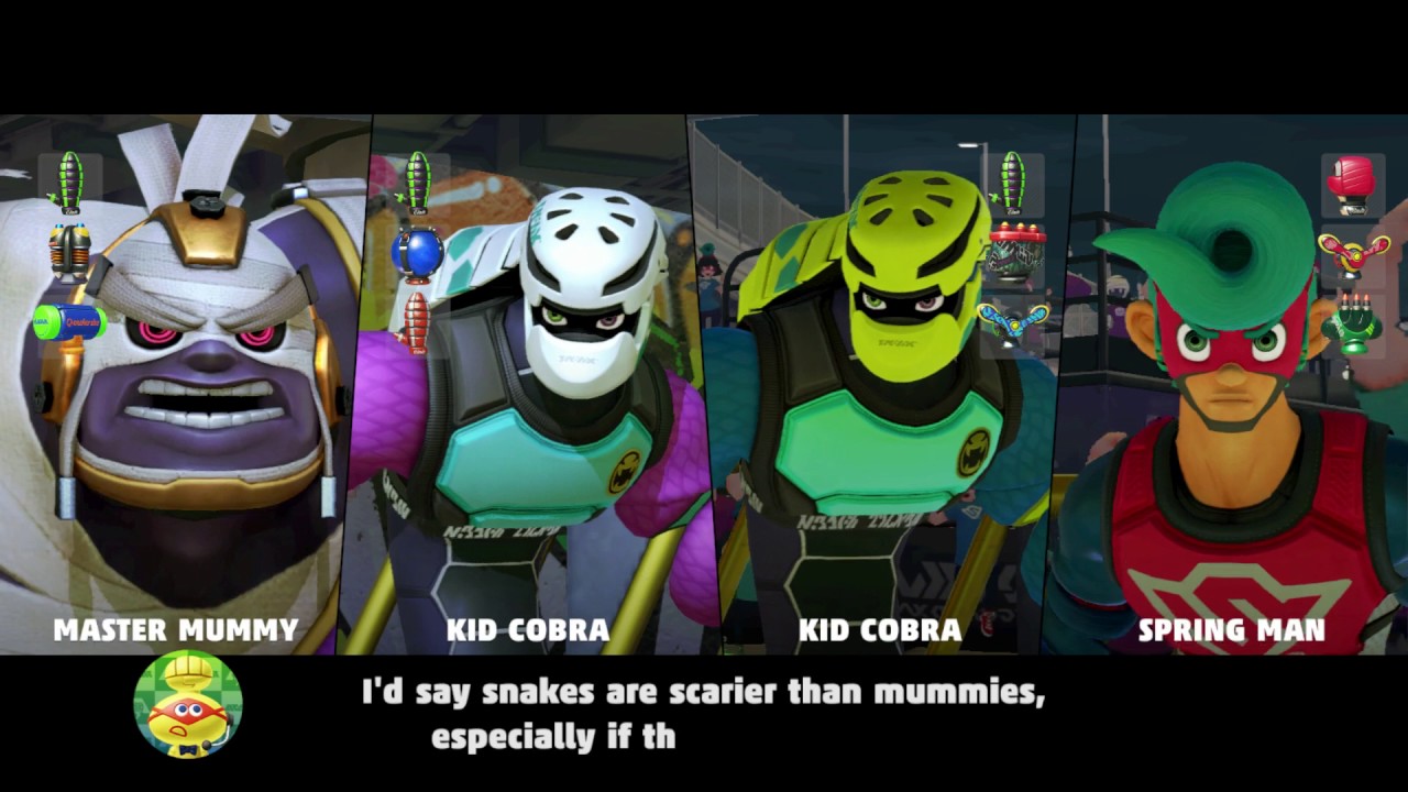 Nintendo: Arms - Grand Prix Level 6 Completion