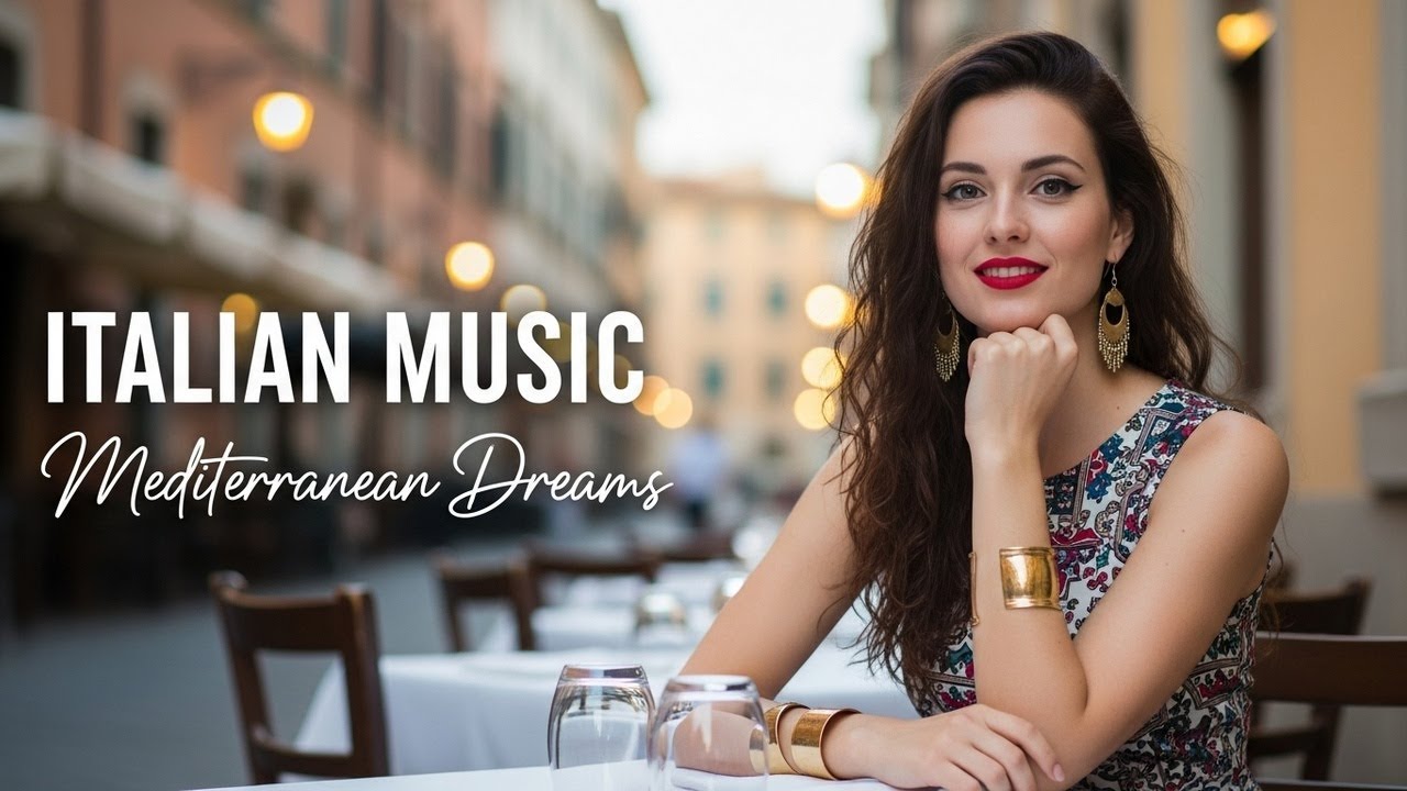 🎶 Italian Vibes & Mediterranean Music 🎶 Scenic Amalfi Coast & Lake Como Gentle Relaxing Presence
