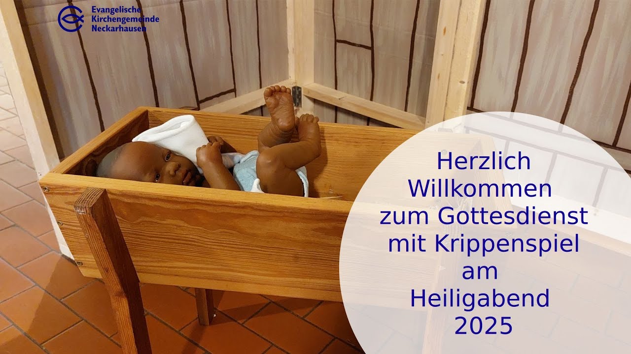 Krippenspiel 2025 - Familiengottesdienst aus der Lutherkirche