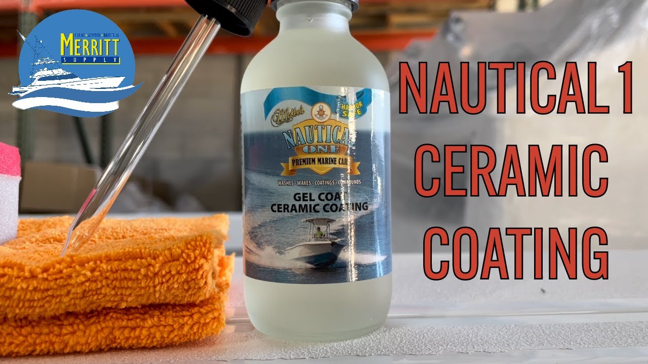 NAUTICAL 1 Marine Ceramic Coating. How to apply ceramic coating on your boat.