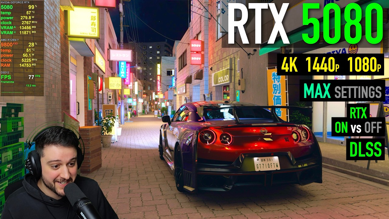 RTX 5080 &mdash; Forza Horizon 6 &mdash; Потрясающие впечатления!
