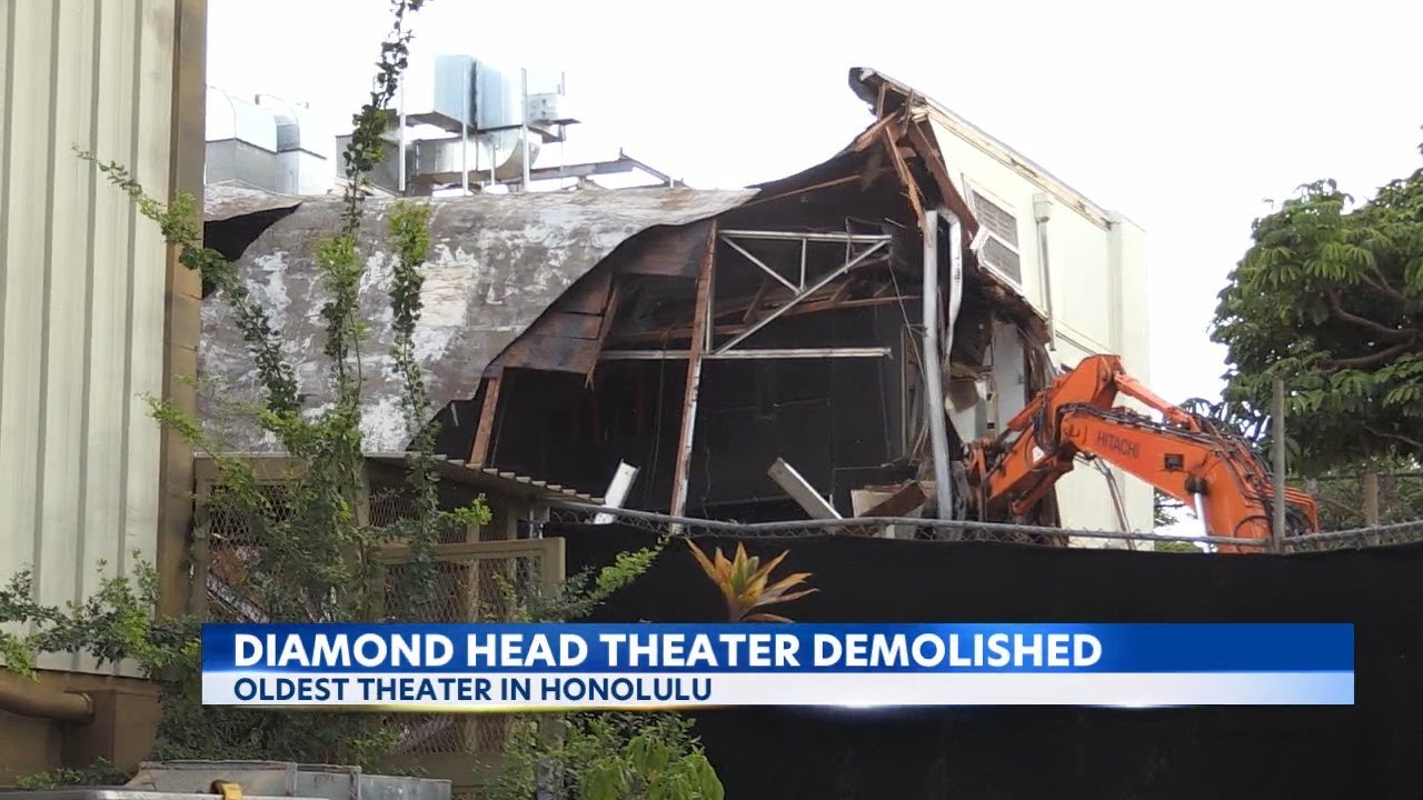 Oldest theater in Hawaii demolished