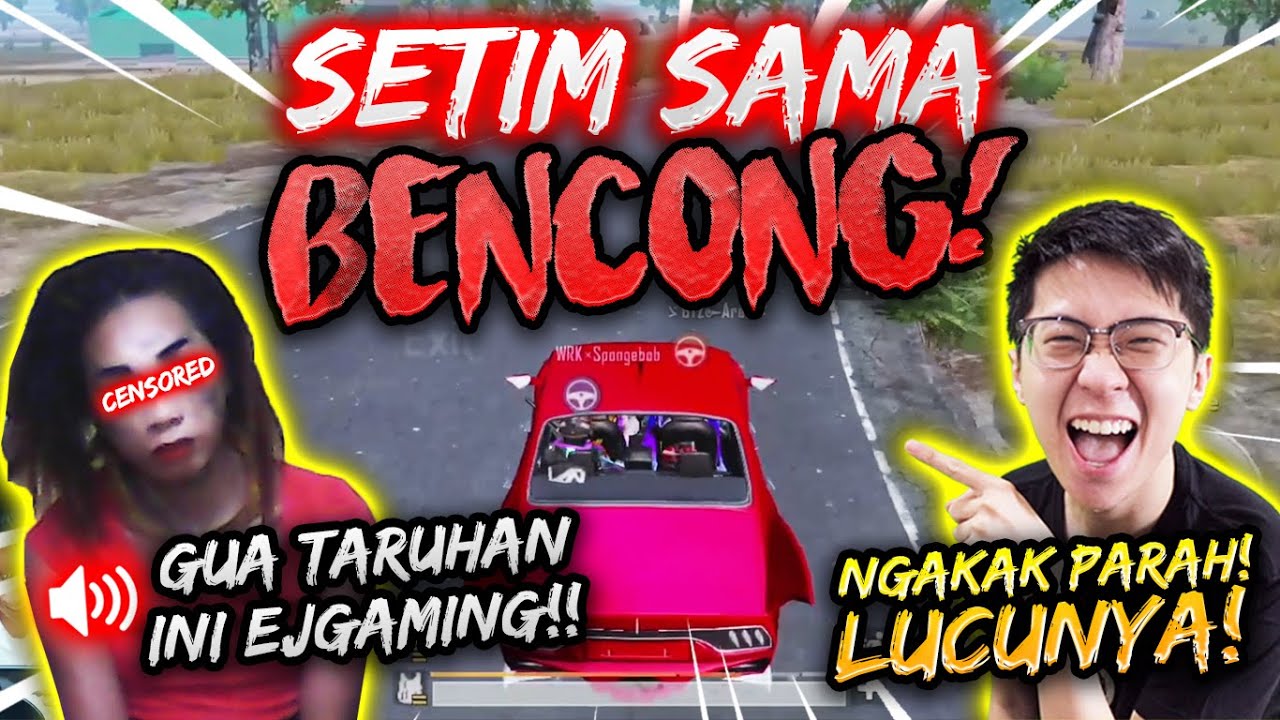SETIM SAMA BENCONG PALING LUCU SE PUBG MOBILE!! NGELAWAK TERUS!! AUTO NGAKAK! | PUBG MOBILE