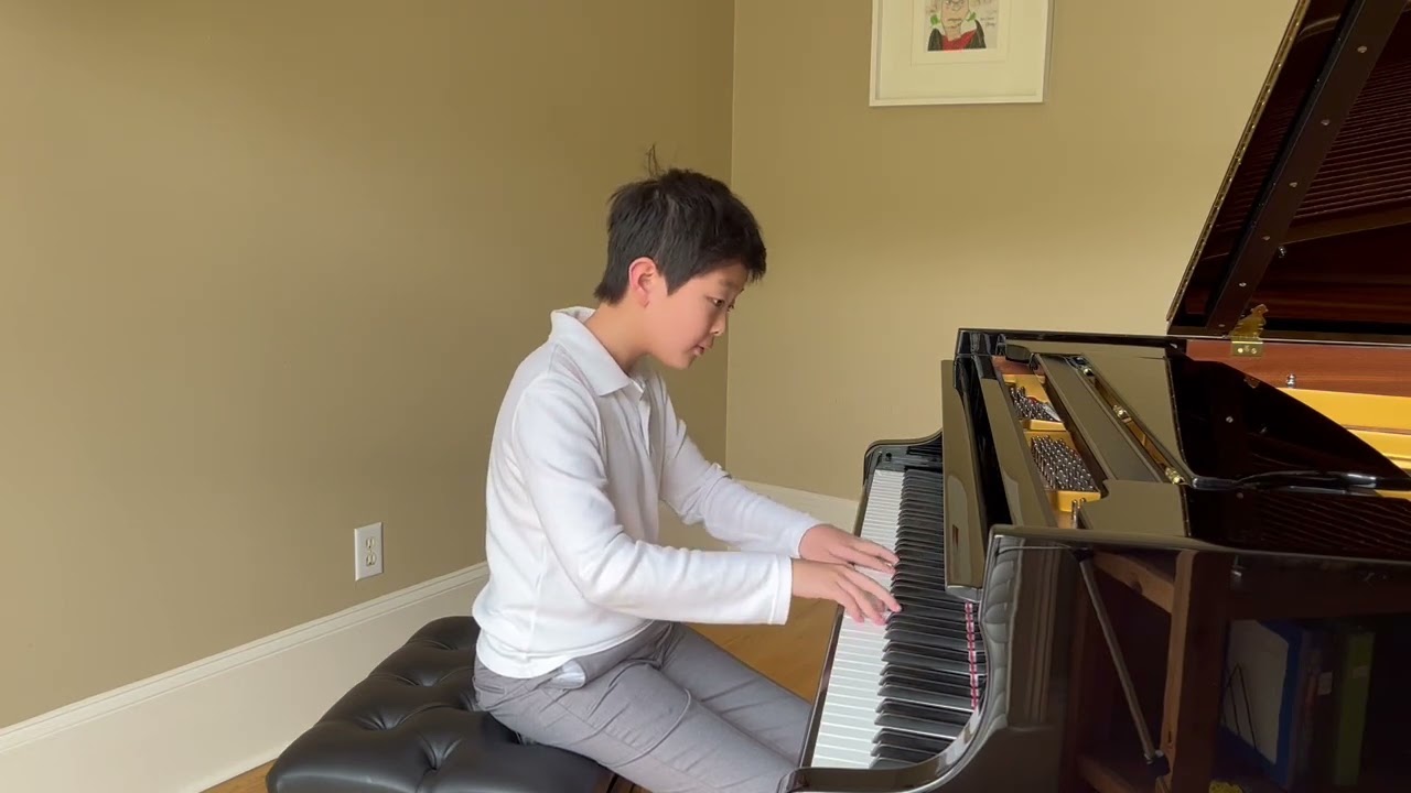 Mozart Sonata No. 10 in C Major, K 330 (Complete with 1st, 2nd and 3rd) performed by William Zhang
