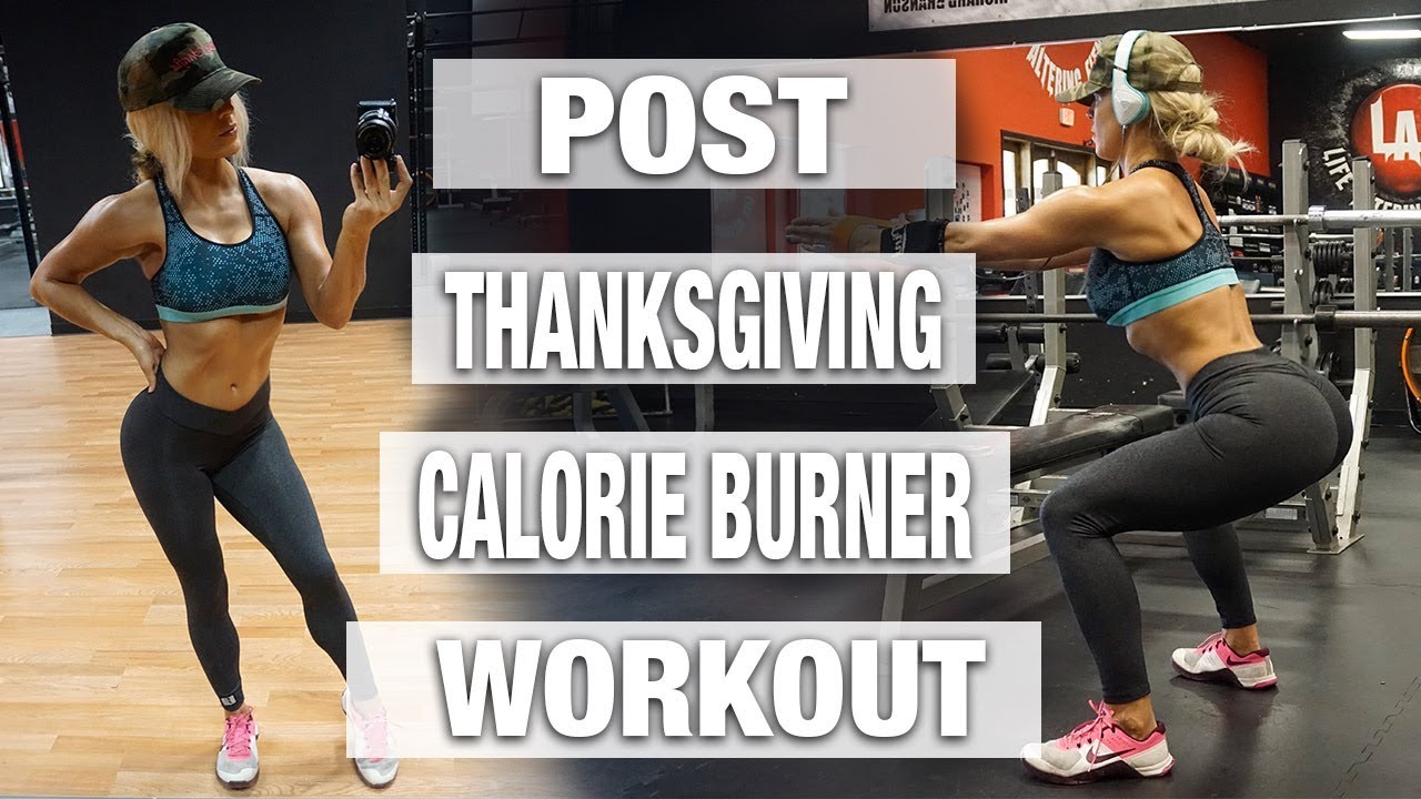 CALORIE BURNER Workout | Post Thanksgiving