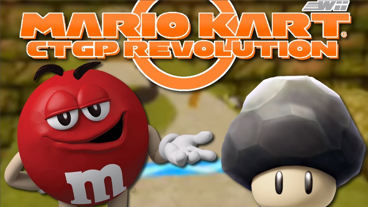 Mario Kart Wii Custom Tracks - Rock Mushroom Cup - Shadow The Gamer