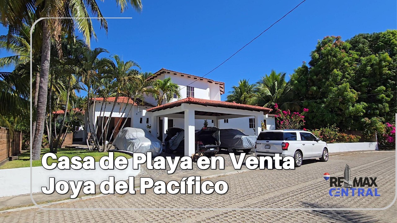 HERMOSA CASA DE PLAYA EN VENTA, JOYA DEL PACIFICO, COSTA DEL SOL, EL SALVADOR