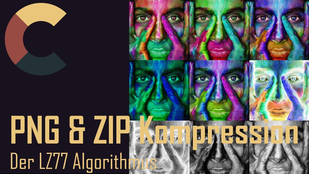 Komprimieren Teil 6 - PNG und ZIP Kompression mit dem LZ77 Algorithmus