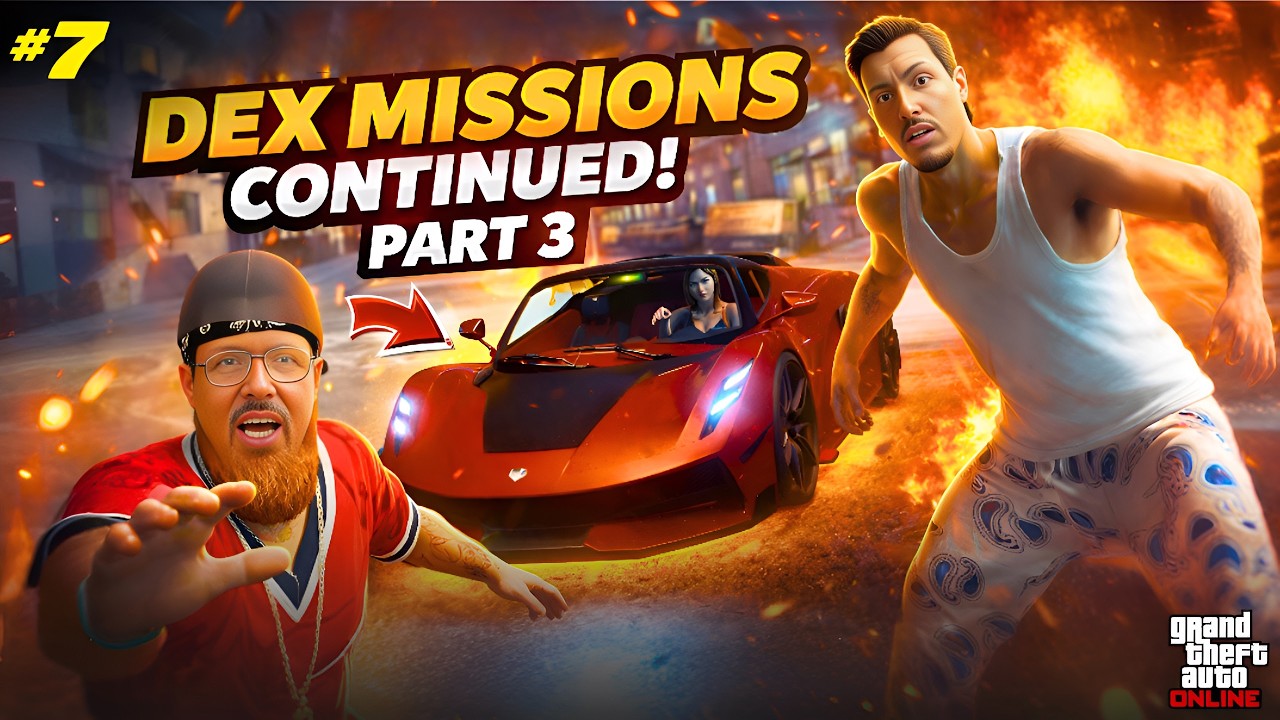 GTA Online #7 – Dex Missions Part 3 Gets INSANE! 🔥 (Full Action)
