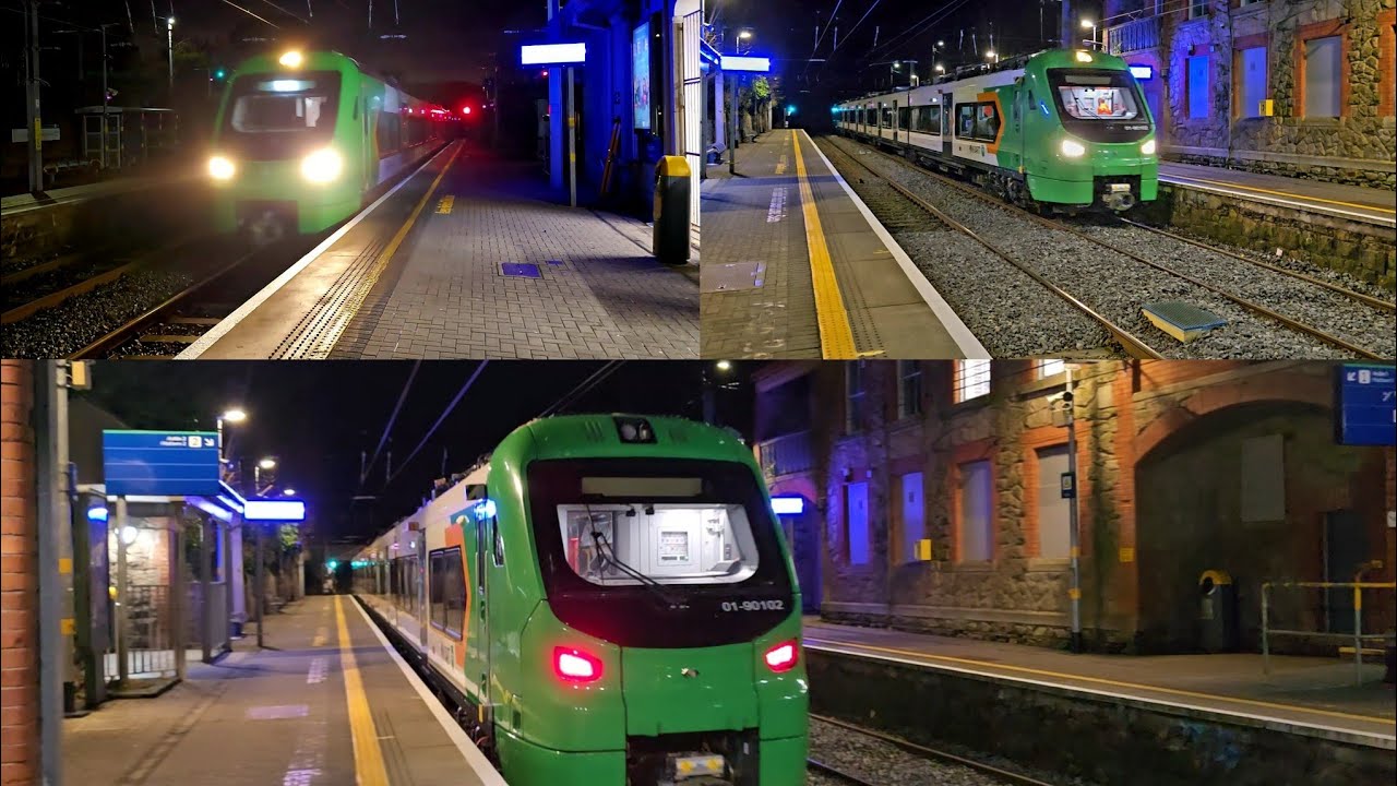 NEW DART for Dublin Testing at Glenageary and Dalkey Stations.
