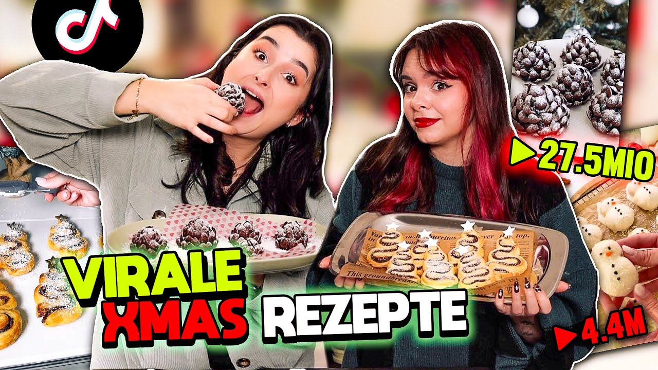 Wir testen VIRALE CHRISTMAS REZEPTE! 🎄 (damit ihr wisst, welche WIRKLICH geil sind!)