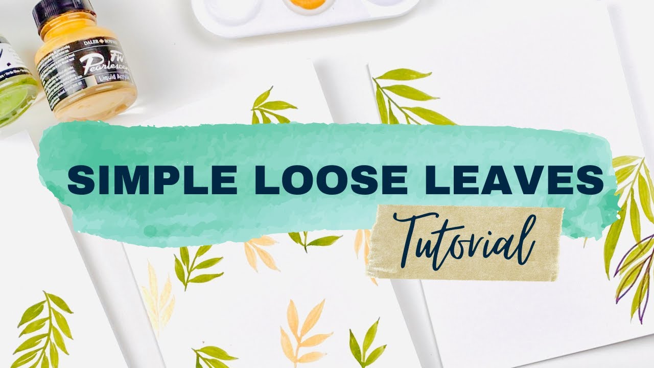 Simple Loose Leaf Illustrations
