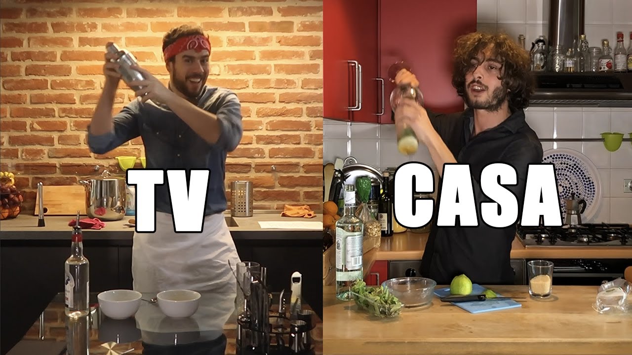 CUCINA in TV vs CUCINA a CASA [APERITIVO EDITION]