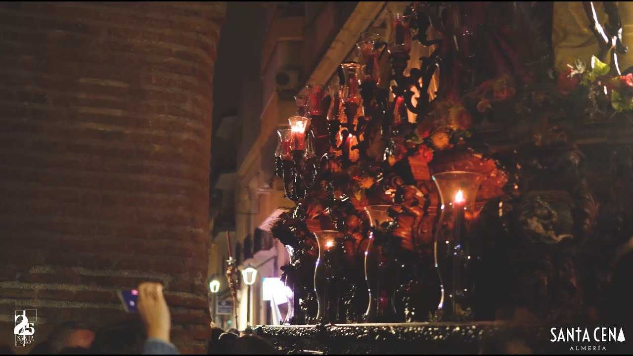 Santa Cena de Almería 2024 - Plaza de San Pedro, Ricardos y entrada | 4K