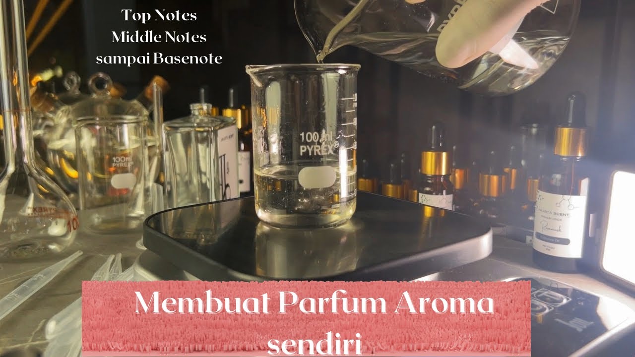 Belajar Cara meracik parfum sendiri berdasarkan single notes yang tersedia