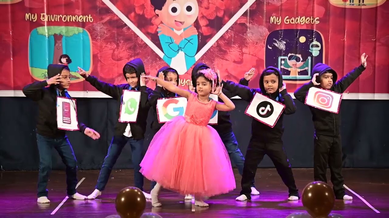 Healthy Relationship With Gadgets & Social Media | Annual Function Drama | Little Millennium Narhe