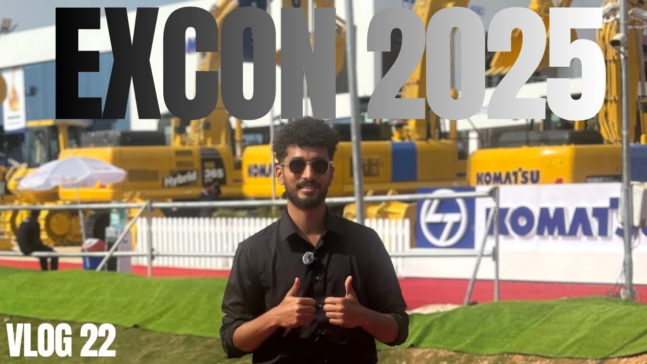  EXCON 2025 DAY 1 &ndash; Exploring India&rsquo;s BIGGEST Construction Expo!