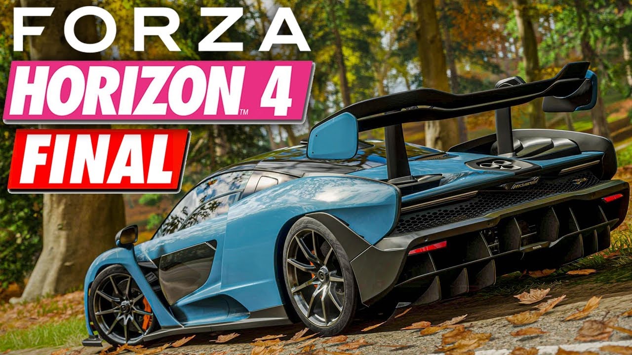 MCLAREN SENNA NA GRANDE FINAL DE FORZA HORIZON 4!