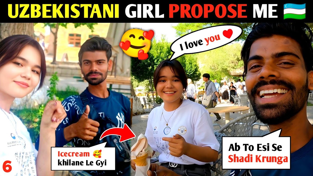 🇺🇿 उज़्बेकिस्तानी लड़की सेट हो गई | UZBEKISTANI GIRL PROPOSE ME | UZBEKISTAN VLOG | UZBEKISTANI GIRL