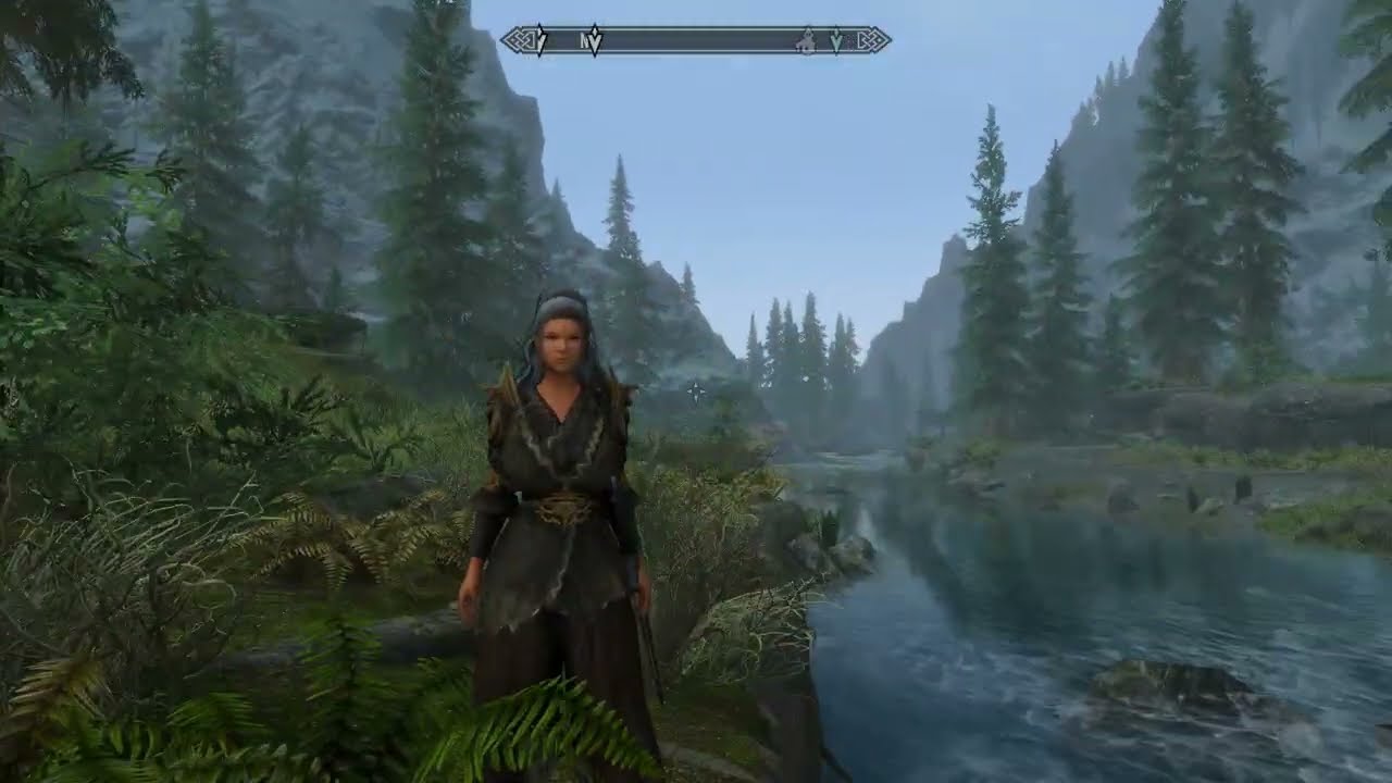 Skyrim графика с сохранением оригинальнои атмосферы