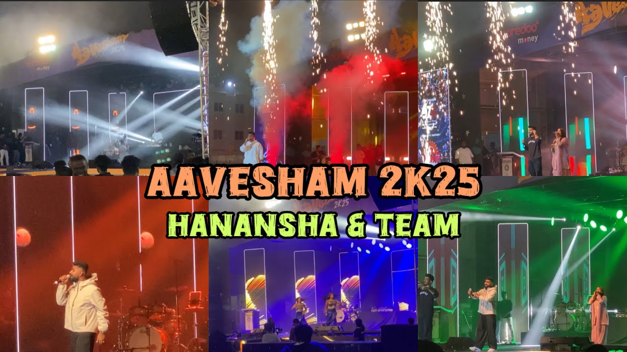 Hanansha & Team Program the Aavesham 2K25 @ Idealschool, Doha Qatar