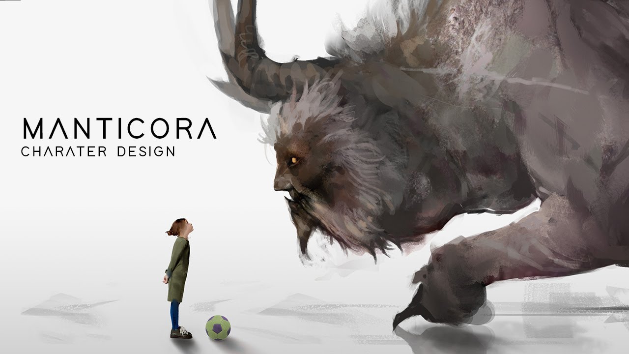 CONCEPT ART Timelapse - MANTICORA