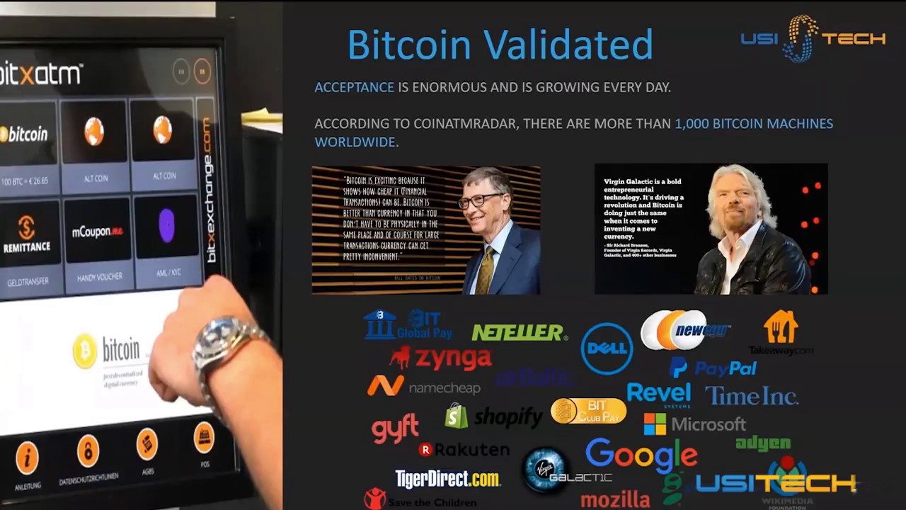 USI Tech Bitcoin Package Presentation