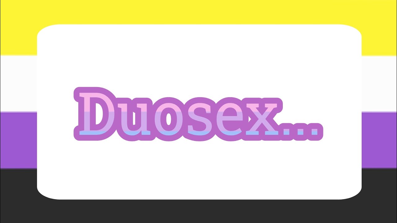 I'm Duosex... || My Nonbinary experience, as a transmedicalist!