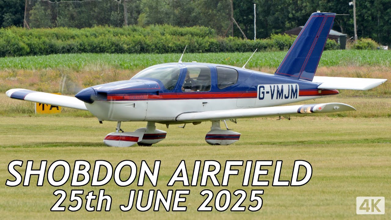 General Aviation - Shobdon Airfield Movements - 25th June 2025