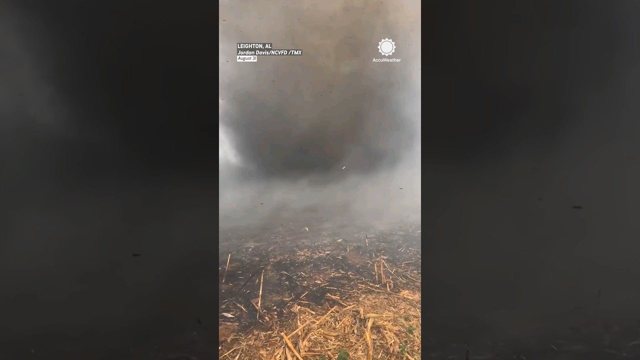 Unbelievable Smokenado Encounter Caught on Camera by Firefighter