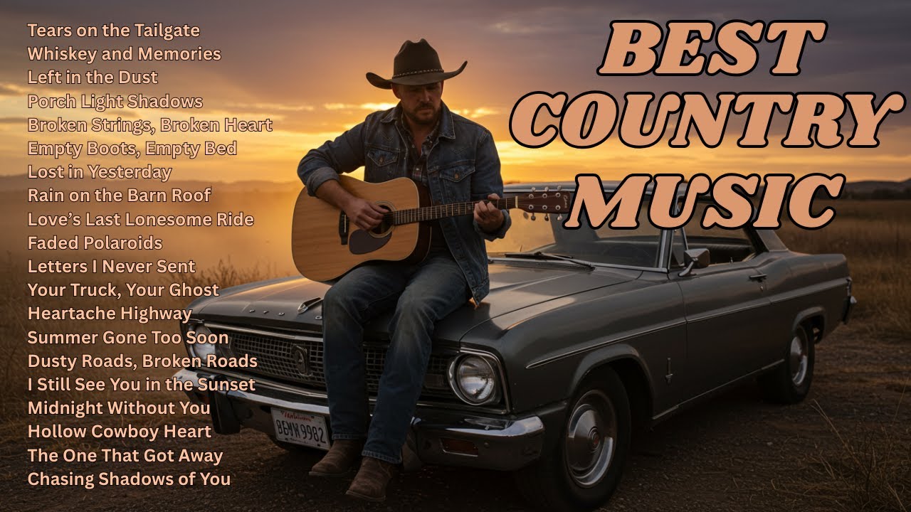Best Country Music Collection | Emotional Country Love Songs for Lost Love & Heartache