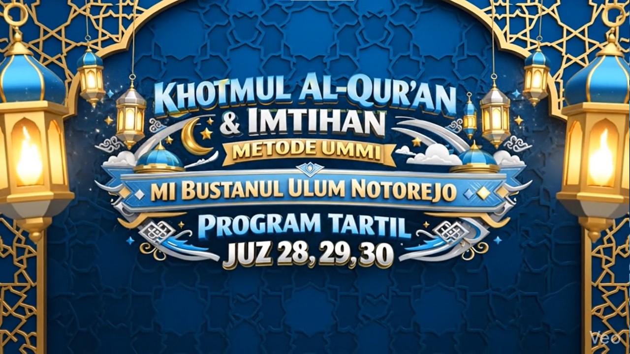🔴LIVE PENGAJIAN UMUM KHATMIL QUR'AN DAN KHATAMAN AL - QUR'AN MI BUSTANUL ULUM