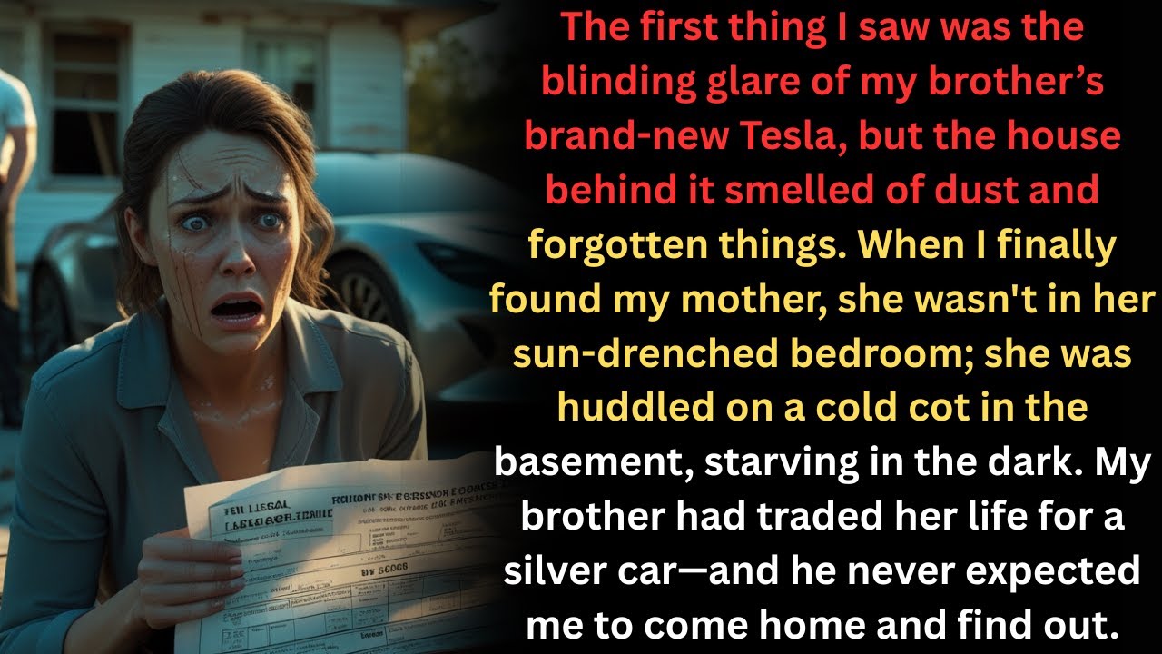 My brother said Mom was fine—until I found her in the basement