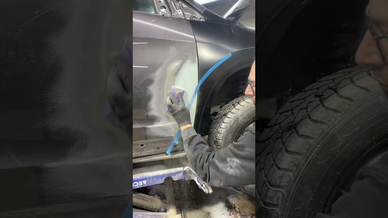 Honda CRV 2016 bodywork tips #fyp #autobodyrepair #tutorials #cartips