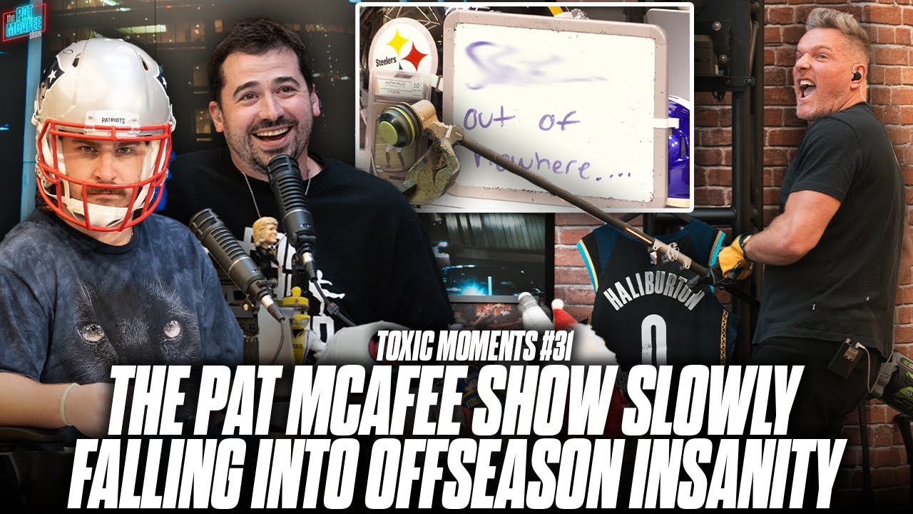 The Pat McAfee Show Slowly Falling Into Insanity Having A Daily Show With Nothing To Talk About
