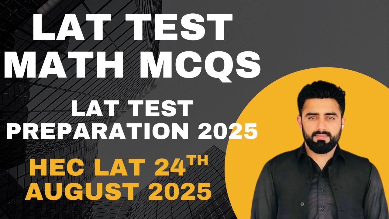 LAT Test Math MCQs || LAT Test Preparation 2025