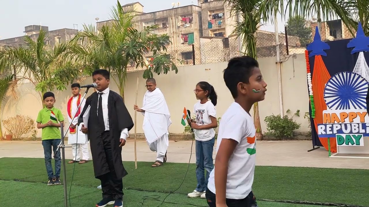 26th January skit by podar international School 