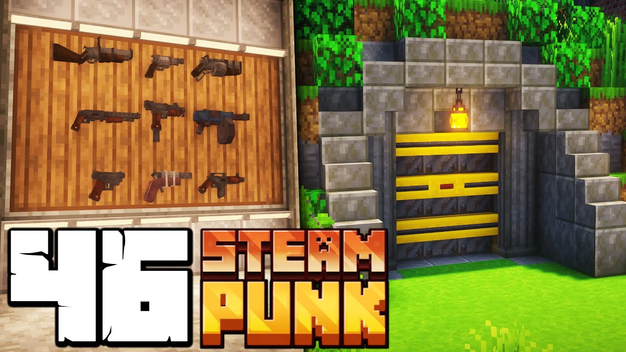 Belépőkártyás Katonai Bunker! - Steampunk 46