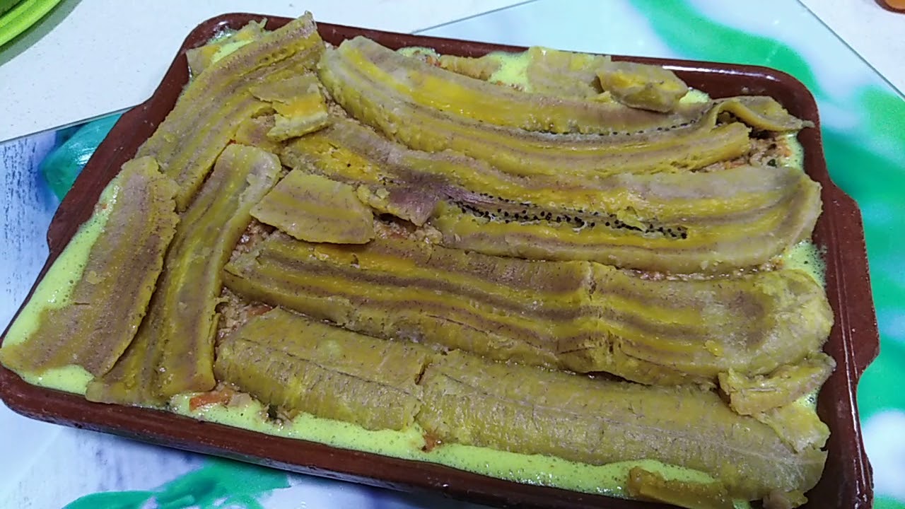 Pastelón vegano de plátano maduro (parte 2)