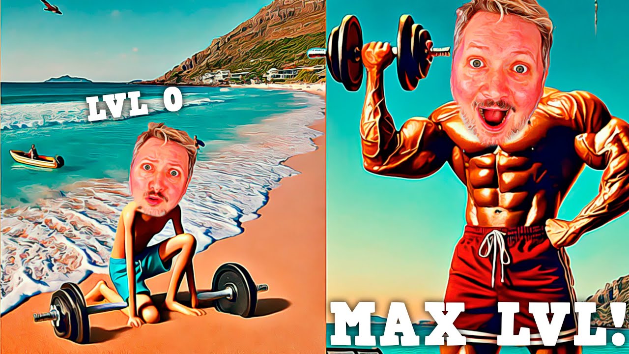 Jeg Bliver CRAZY *STÆRK* i Roblox Gym League!