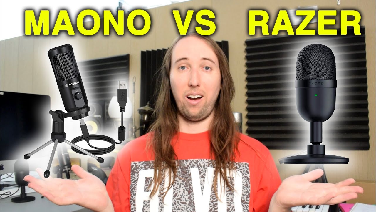 Обзор и сравнение конденсаторного микрофона MAONO AU-PM461TR и Razer Seiren Mini USB