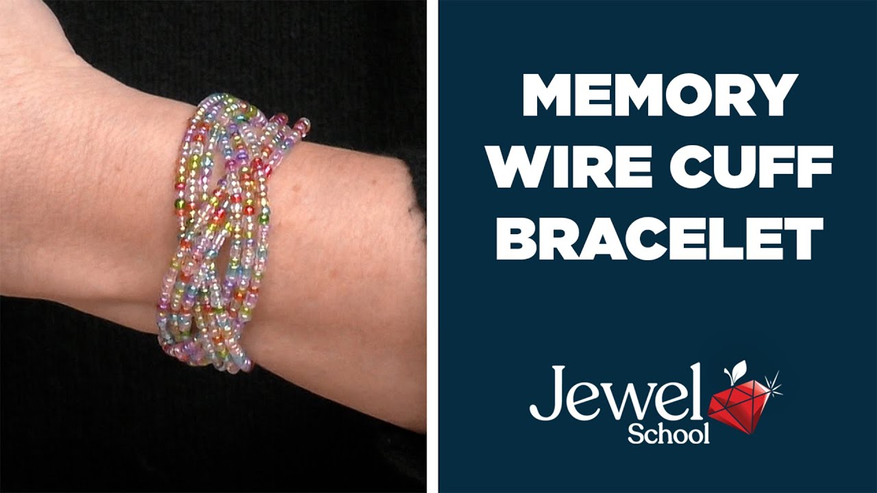 New Memory Wire Cuff Bracelet | Jewelry 101