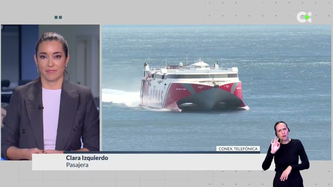 Un barco de Naviera Armas sufre incidencia entre La Gomera y Tenerife