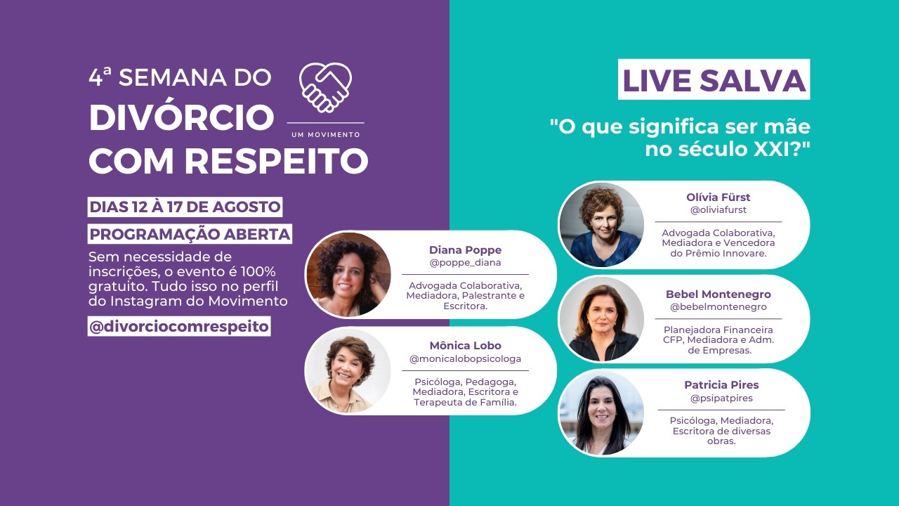 O que Significa Ser Mãe no Século XXI | 4ª Semana do Divórcio com Respeito