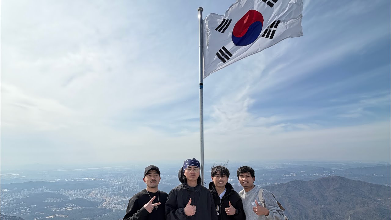 Bukhansan Hiking Part 2 | 북한산 Top पुगेपछि Amazing View |Korea Vlog 🇰🇷 ⛰️ पहाडको hiking vlog