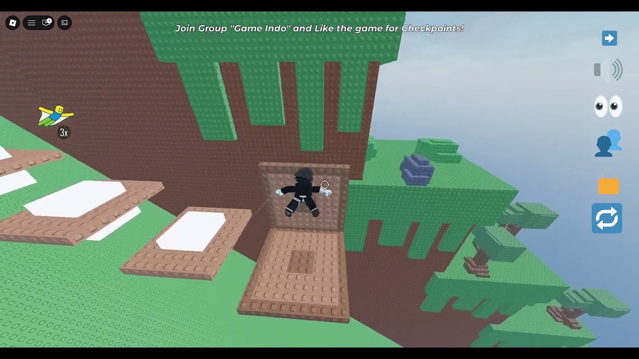 I played Roblox Glide Tower.....
