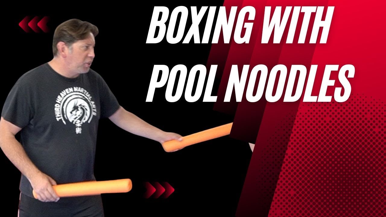 Boxing with Pool Noodles